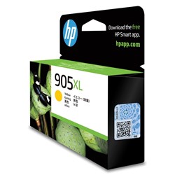 HP 905XL Ink Cartridge High Yield Yellow T6M13AA