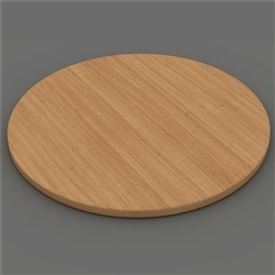 OM Round Meeting Table Top Only 900 Diameter x 25mmH Beech