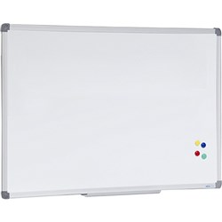 Visionchart Communicate Whiteboard 1200x1200mm Aluminium Frame