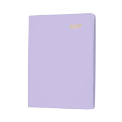 Collins Belmont Colours Diary A7 Week to View With Pencil Lilac