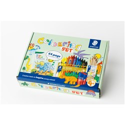Staedtler Large Format Colouring Set Dino Safari 
