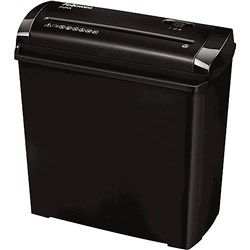 Fellowes Powershred P-25S Strip Cut Shredder Black