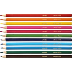 Columbia Coloursketch Coloured Pencil Round Assorted Pack Of 12