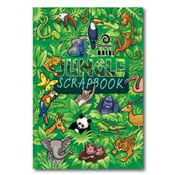 Olympic SJ64 Jungle Scrapbook 335 x 240mm Blank 64 Page 