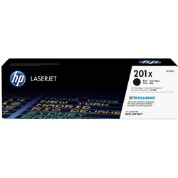 HP 201X LaserJet Toner Cartridge High Yield Black CF400X