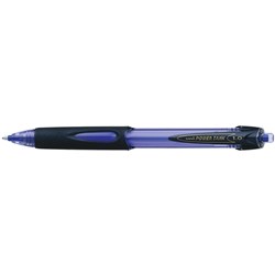 Uni SN220 Power Tank Ballpoint Pen Retractable Medium 1mm Blue