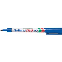 Artline 700 Permanent Marker Fine Bullet 0.7mm Blue 