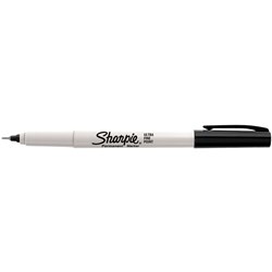 Sharpie Ultra Fine Marker Permanent Bullet 0.3mm Black 