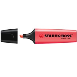 Stabilo Boss Original 70/40  Highlighter Chisel 2-5mm Red