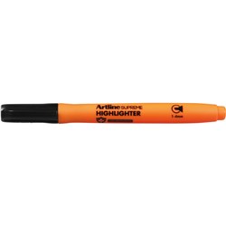 Artline Supreme Highlighter Chisel 2-5mm Orange 