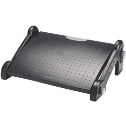 Kensington Adjustable Footrest 490W x 350D x 200mmH Black 