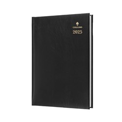 Collins Sterling Diary A4 Day To Page Black