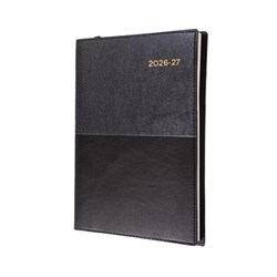 Collins Vanessa Financial Year Diary A4 Week To View Black 