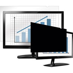 Fellowes PrivaScreen Privacy Filter 23 Inch Widescreen Monitor Black