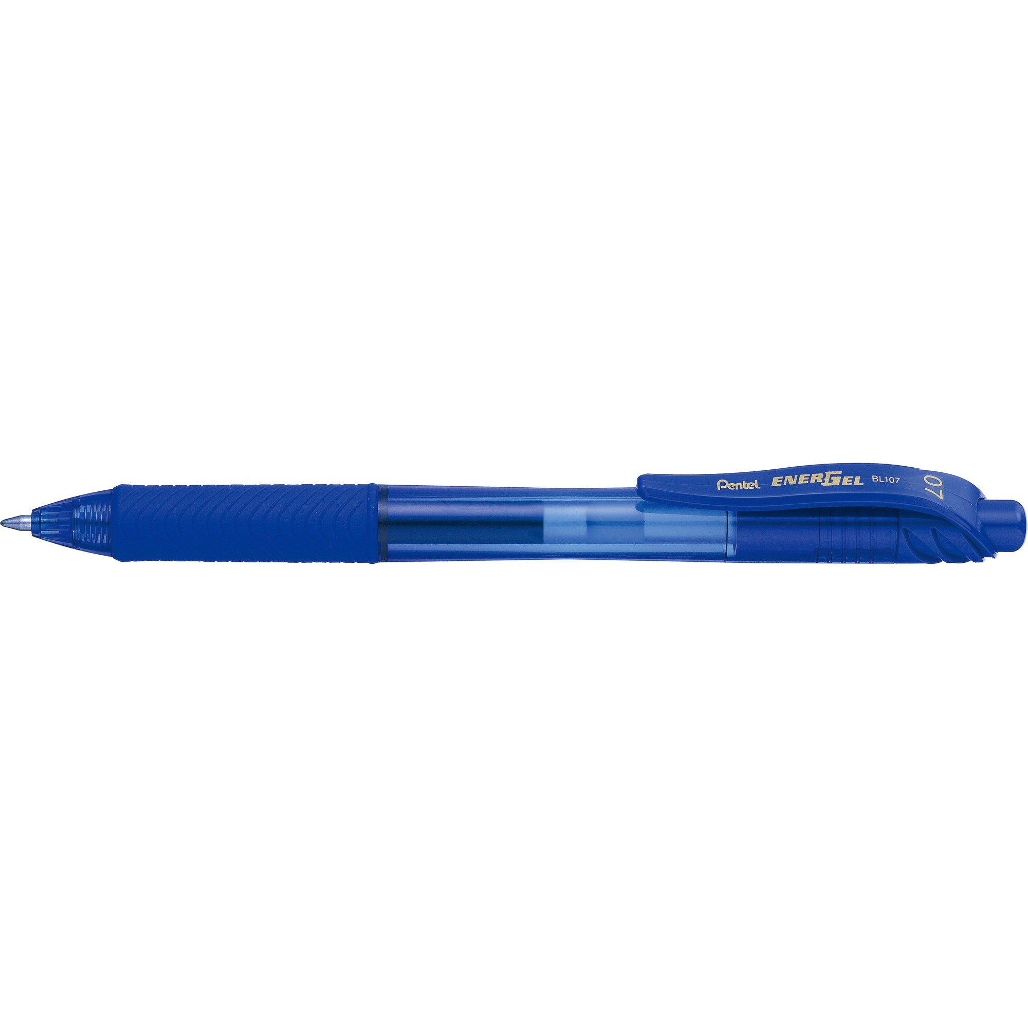 Pens - Pentel BL107 Energel X Gel Pen Retractable Fine 0.7mm Blue ...
